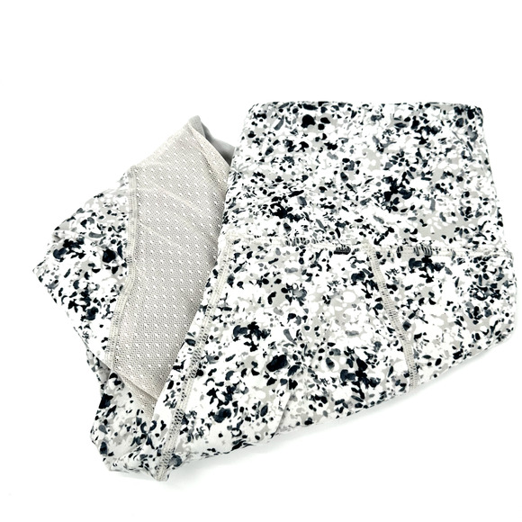 Athleta Pants - Athleta Leggings Womens Small Mesh Panels Activewear White Sandstone Salutation